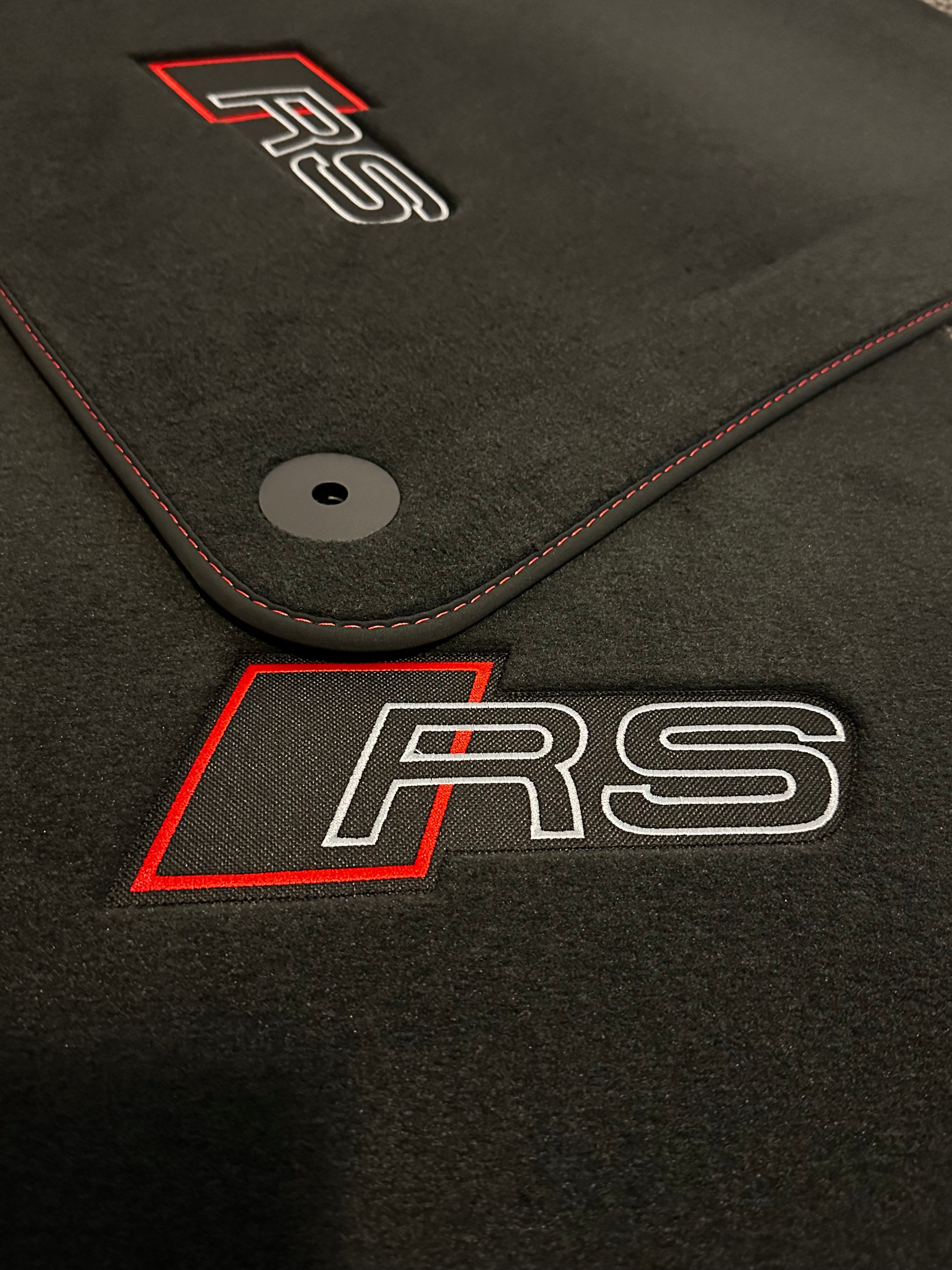 Genuine RS Design Package Floor Mat Set | 8S TTRS – PartsByTopher LLC Genuine RS Design Package Floor Mat Set | 8S TTRS – PartsByTopher LLC