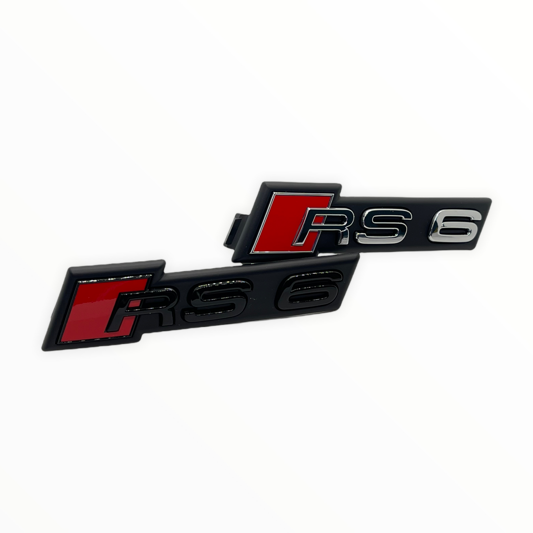 C8 Rear Badging Genuine Gloss Black Audi Rings & Badging Set | C8 RS6 Avant ...